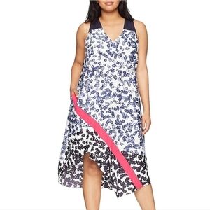 NWOT RACHEL Rachel Roy Women's Plus Size Mixed Scarf Dress
